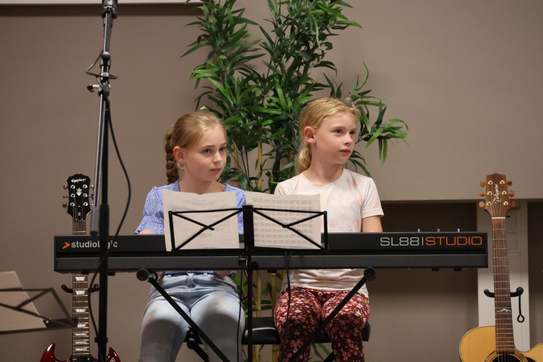 Optreden gegeven op piano bij Muziekflat Lemmer